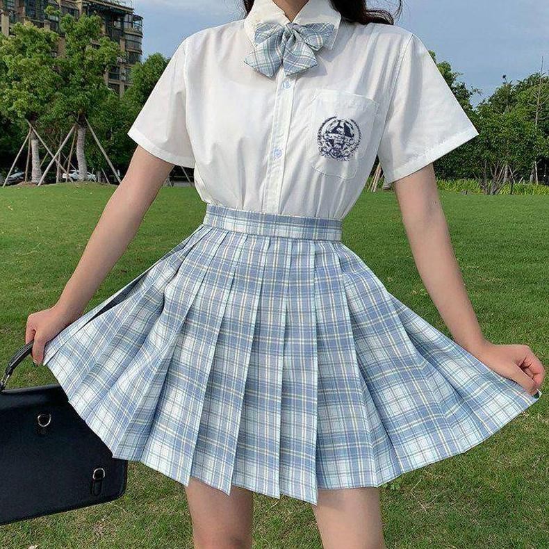 Flash Sale WetroseReady Stock Fashion Jk Uniform Original Short Skirt Full College Style Student Sui