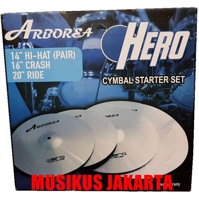 Jual Cymbal Arborea Hero Set
