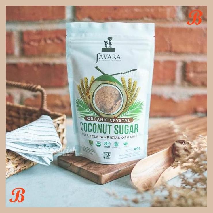 

| NN | JAVARA, ORGANIC CRYSTAL COCONUT SUGAR - NATURAL (300 GR)