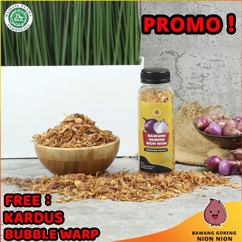 

Diskon Flase Bawang Goreng 100 Gram Murah, Enak Renyah Bawang Goreng Original Asli Bramban G Goreng Bagor Murah Qw-7