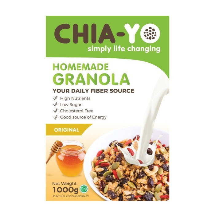 

Chiayo Homemade Granola Original 1kg
