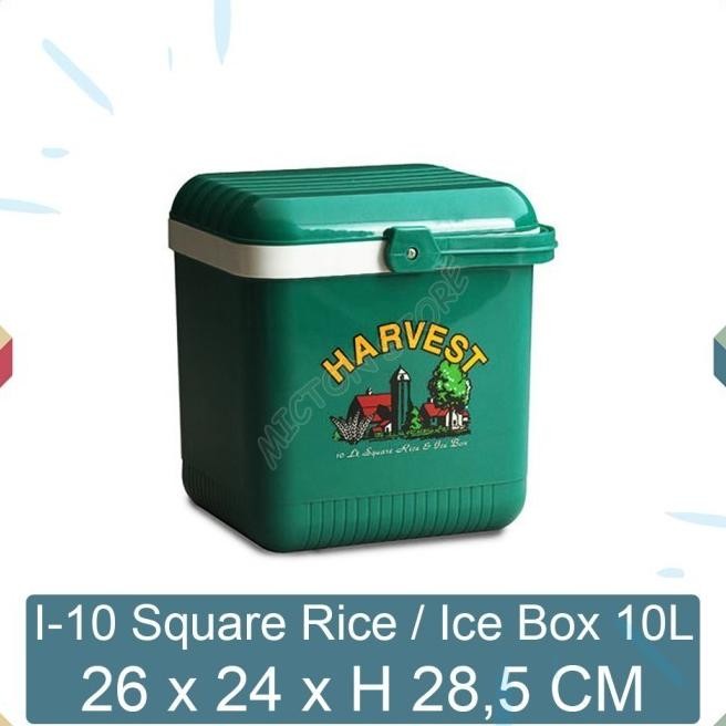 Bigton Lion Star I-13 Square Rice Ice Box 6 Liter Termos Nasi Es Batu