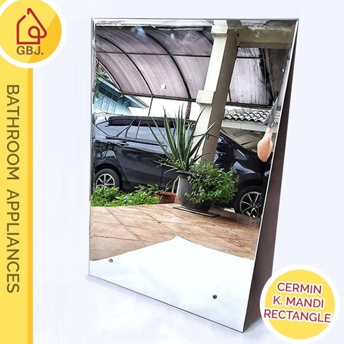 CERMIN KAMAR MANDI PERSEGI PANJANG / CERMIN MURAH