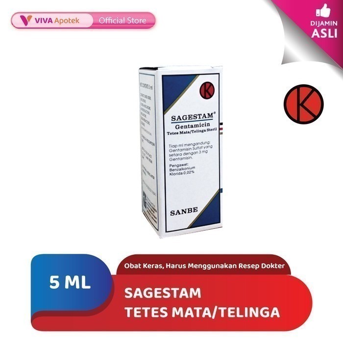 Sagestam Tetes Mata/Telinga (5 ml)