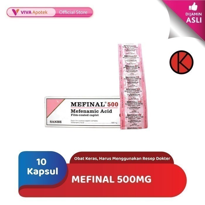 Mefinal 500 mg (10 Kapsul)