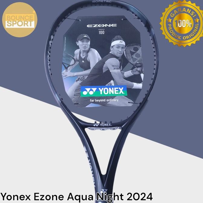 Raket Tenis Yonex Ezone 2024 aqua night Black 98/100 DS10