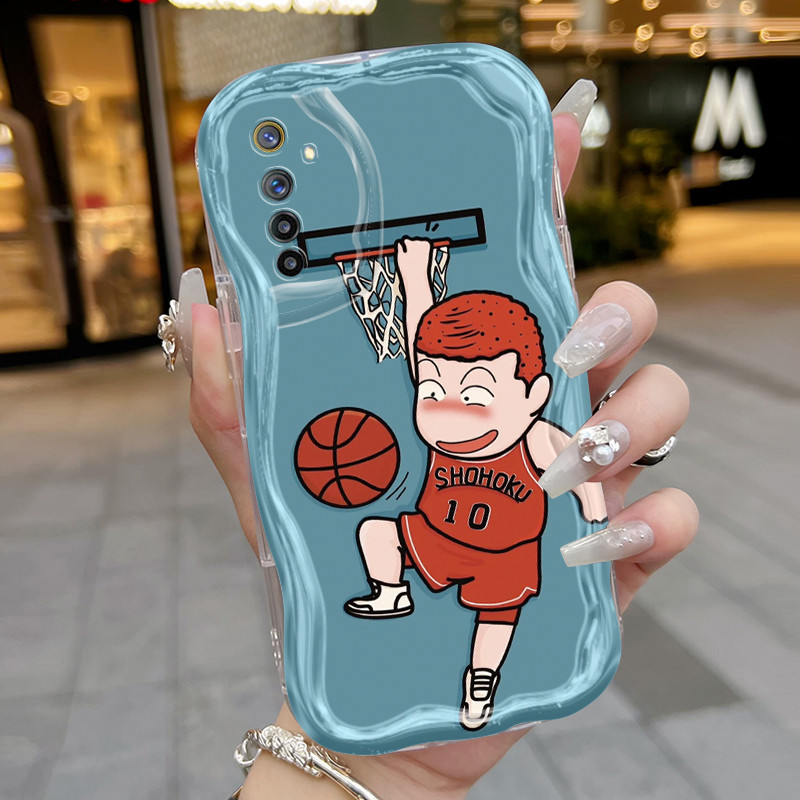 Casing Hp Untuk Realme 6 6s Realme 6 Pro Realme Narzo Case Casing HP pola Bola basket anime Cesing K