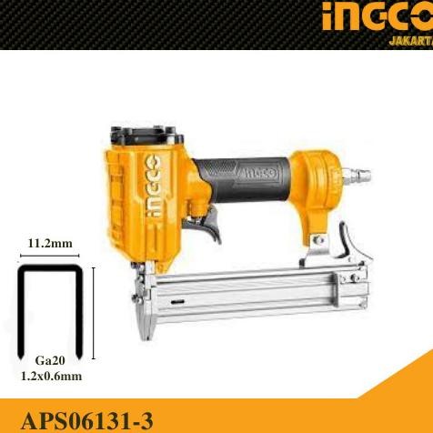 

STAPLES TEMBAK ANGIN PAKU U (6-13MM) AIR STAPLER INGCO APS06131-3 ORIGINAL DAN TERPERCAYA