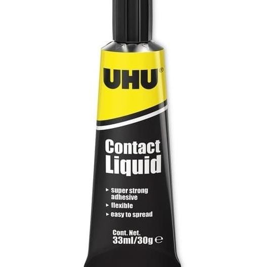 

Uhu Contact Leather / Lem Sepatu Tas Kulit Kain Karet 33Ml