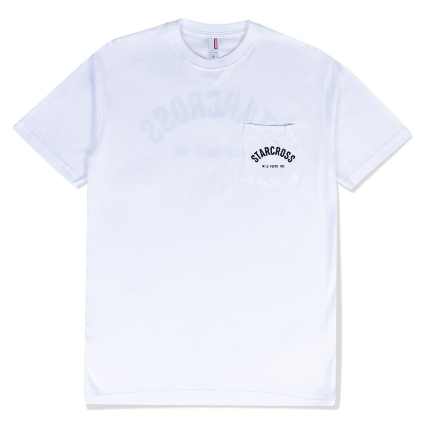 STARCROSS Pocket Tees - TBS 195 - White