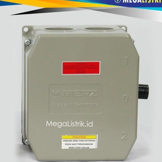 Produk Baru Merz Gz 1-0-2 4P 63A Ohm Saklar Cam / Changeover Switch Handle Genset
