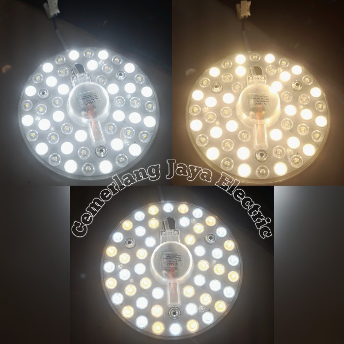 Modul Led Baret/ Reffil Lampu Baret 24W 3Warna(3 In 1) Terbatas