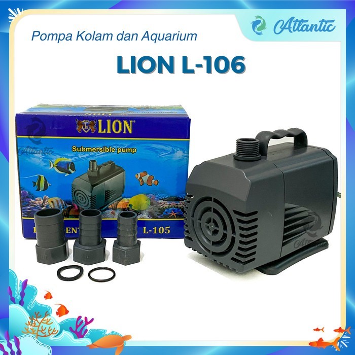 Lion L-106 Lion 106 Pompa Air Celup Kolam Hidroponik Aquaponik Promo