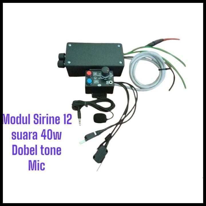 Modul Sirine 12 Suara Echo/Mic