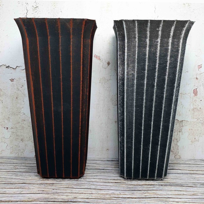 VAS BUNGA PLASTIK TINGGI 25 CM/ POT BUNGA PLASTIK