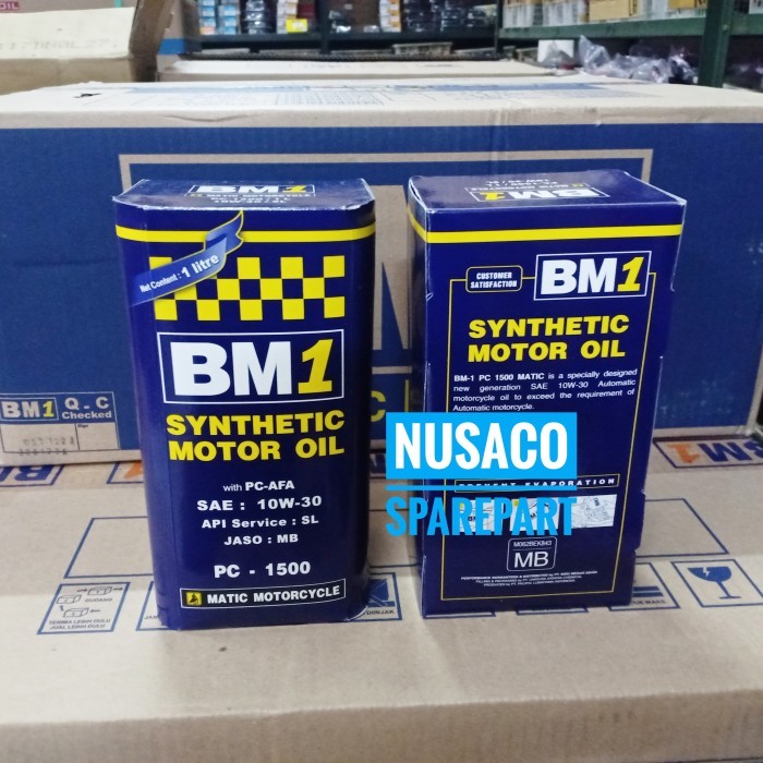 OLI BM1 MATIC PC 1500 SAE 10W 30 1 LITER ORIGINAL ASLI BM1