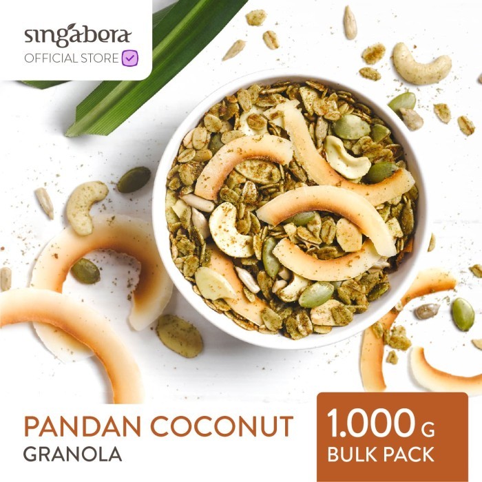 

Singabera Granola / Pandan Coconut Flakes (Pandan Kelapa) - 1Kg