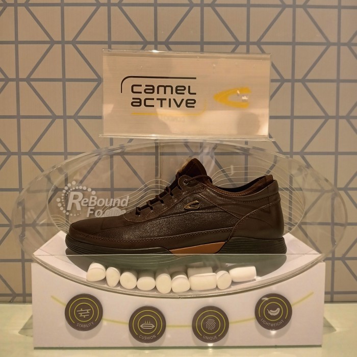 Sale Sepatu Camel Active Casual Pria Original Kulit Asli Bastow - 40