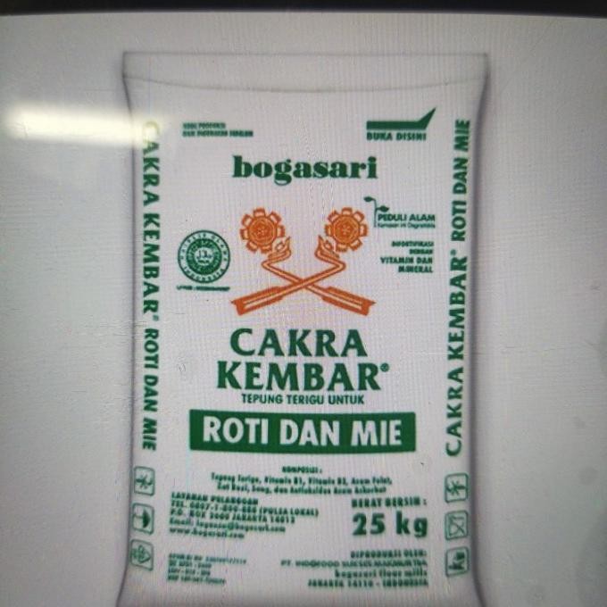 

tepung terigu cakra kembar 25 kg gojek