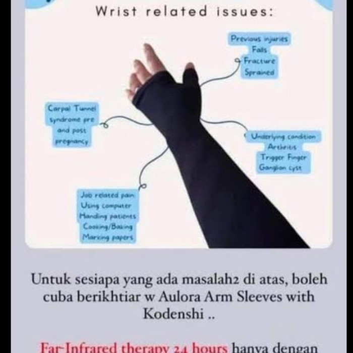Jual Aulora Scarf And Aulora Arm Sleeves Kesehatan