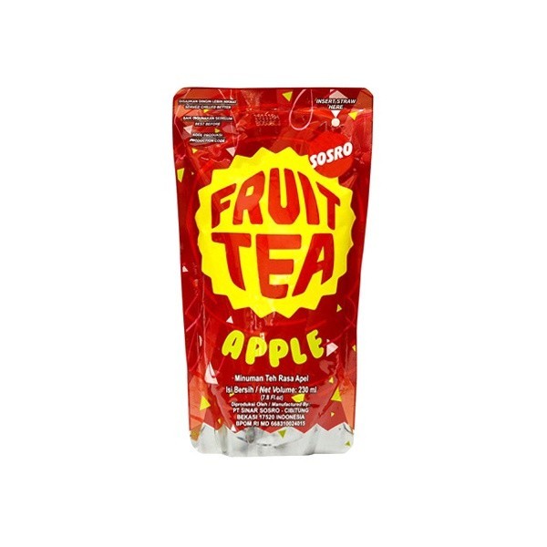 

Fruit Tea Pouch 200ml 1 dus isi 24 pcs - minuman murah