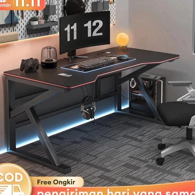 Ch Meja Komputer Minimalis Meja Gaming Full Set Meja Kantor Sederhana Meja Kerja Murah Meja Laptop 1