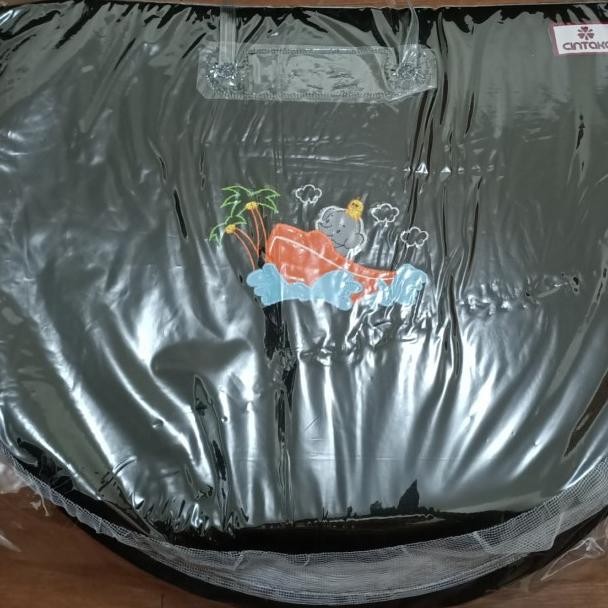 Kasur Bayi Busa Lipat Oval + Kelambu Cintaka Ctk 1403