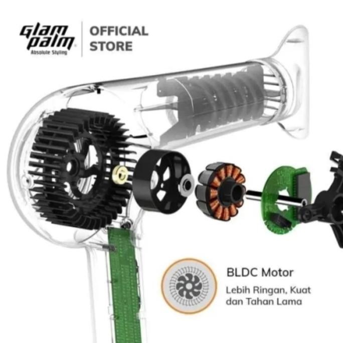 Glampalm GP715AS Pengering Rambut Air Touch