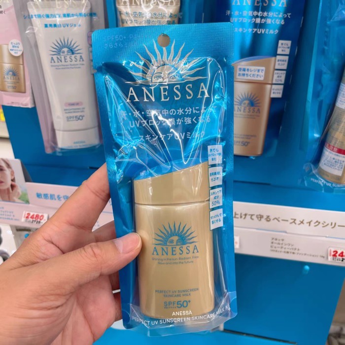 ANESSA New Perfect UV Sunscreen Skincare Milk 60ml Anessa Sunscreen
