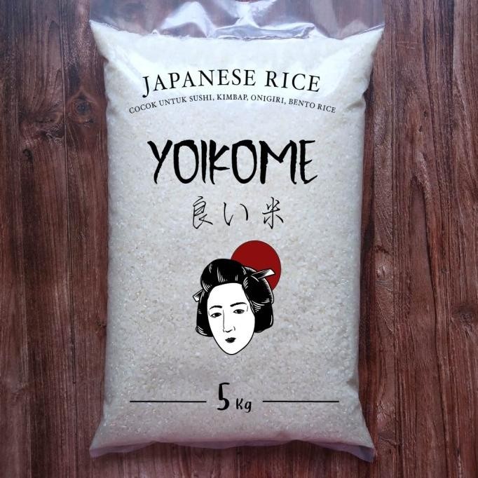 

Beras Jepang Japonica YOIKOME - Premium Grade - Import - Kemasan 5kg GS1