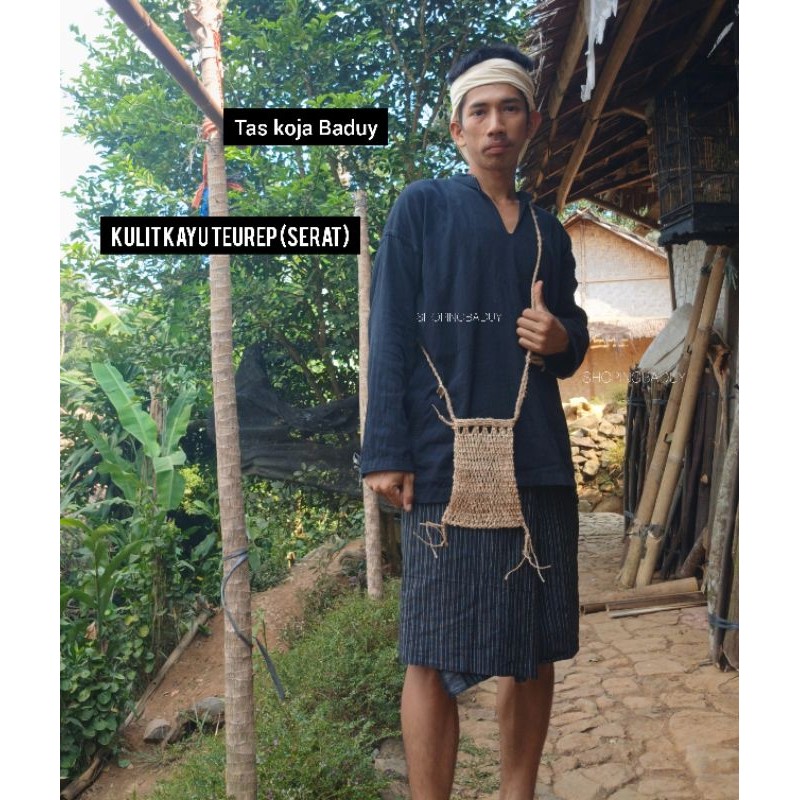 Tas koja baduy,tas selempang tradisional suku Baduy