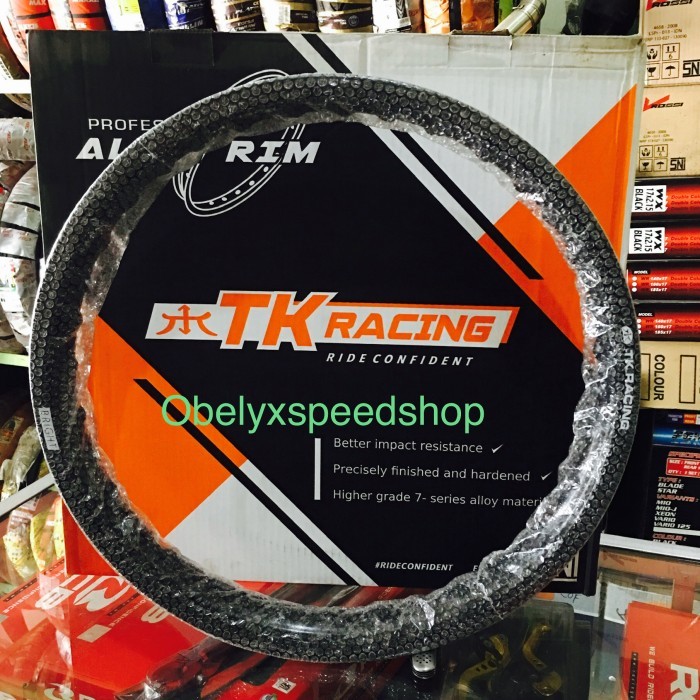 Velg TK racing /Tk japan 250-17 hitam
