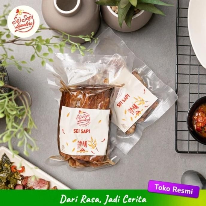 

Sei Sapi Se'i Sapi Lamalera Daging Asap Khas Kupang Frozen [Vacuum]