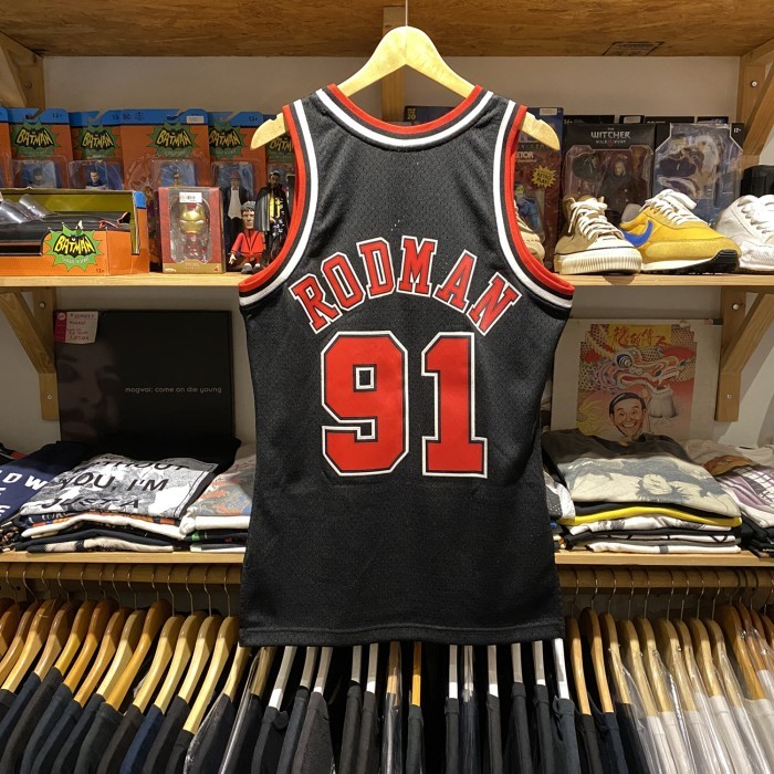 CHICAGO BULLS - RODMAN 91 JERSEY (BLACK)