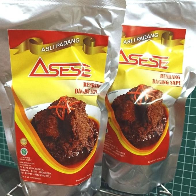 

Rendang Daging Asese 500GRAM ORIGINAL HALAL DIJAMIN ENAK VIRALLLL