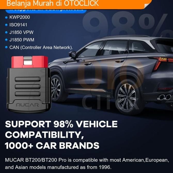 Mucar Bt200 Alat Scanner Mobil Lengkap Diagzone Pro Murah