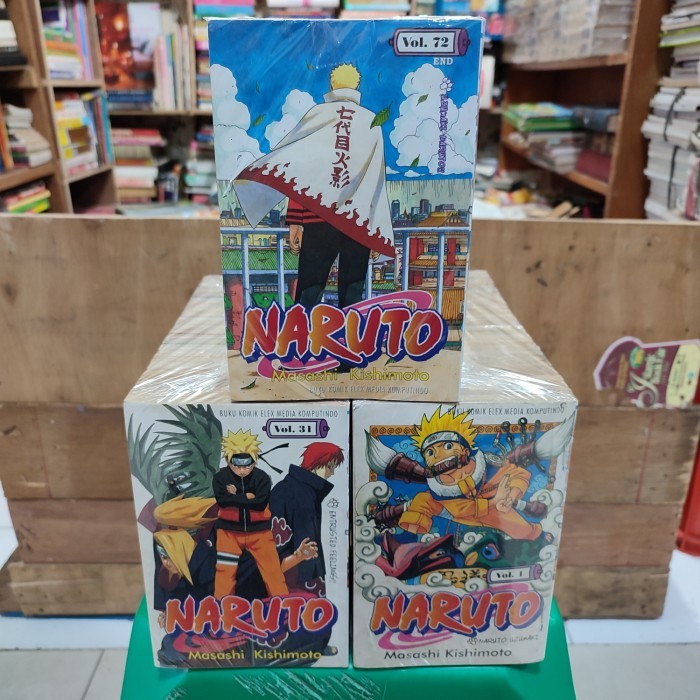 Komik naruto lengkap 1-72 original