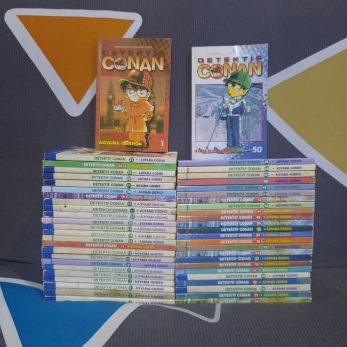 Paket Buku Komik Detektif Conan Detective Fullset Fulset Set Lengkap