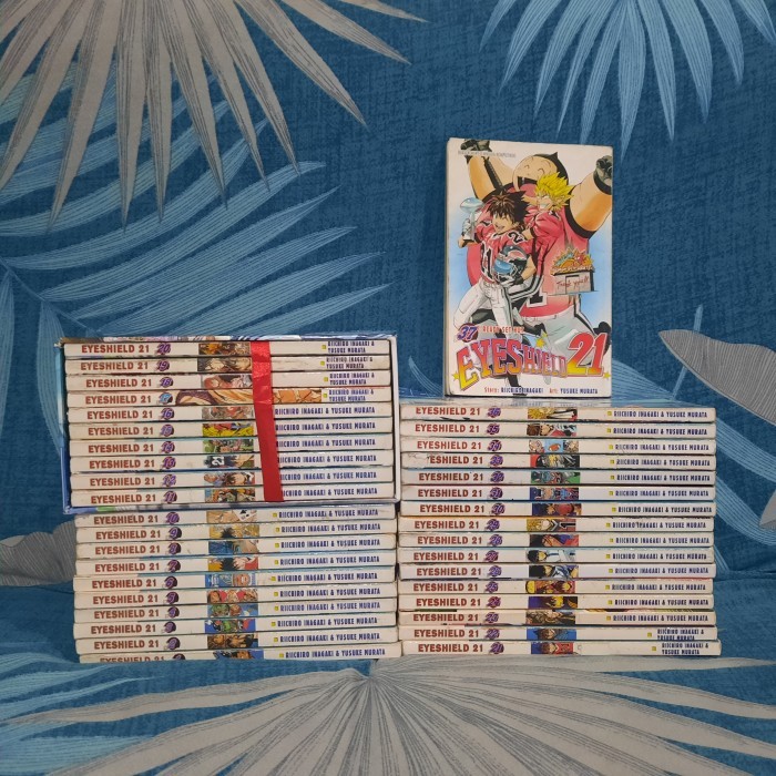 Paket Buku Komik Eyeshield 21 Vol 1-37 Set Lengkap Tamat Mulus