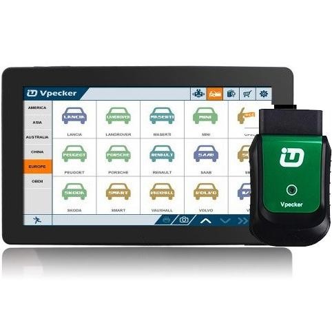 Scanner Mobil Vpecker Xtuner Tablet Win Support Bahasa Indonesia