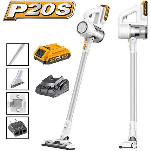 Cordless Vacuum Cleaner Portable 20V INGCO CVLI2006 Penyedot Debu P20S [terbaik]