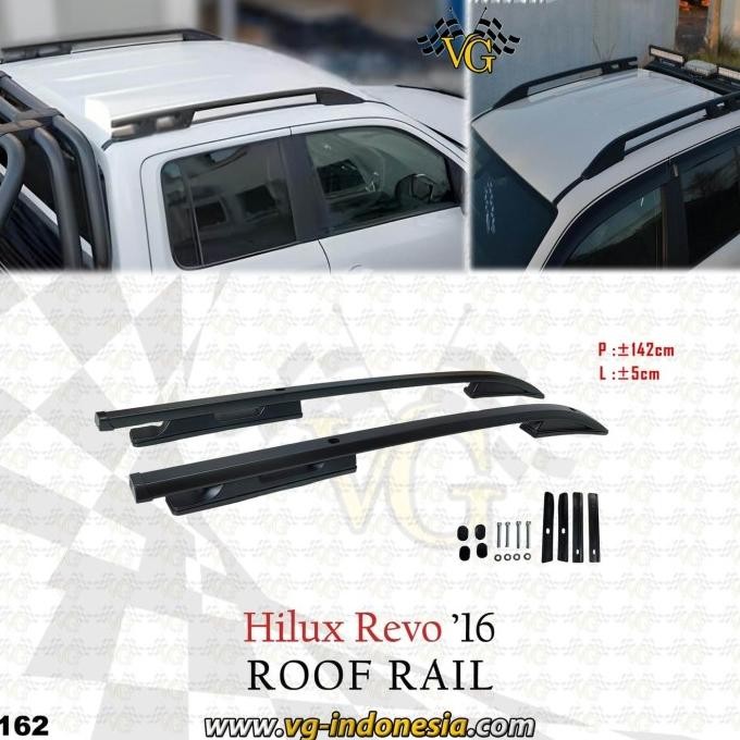 Roof Rail / Roofrail Ori Design All New Triton 2016 Up [ Leigha ]