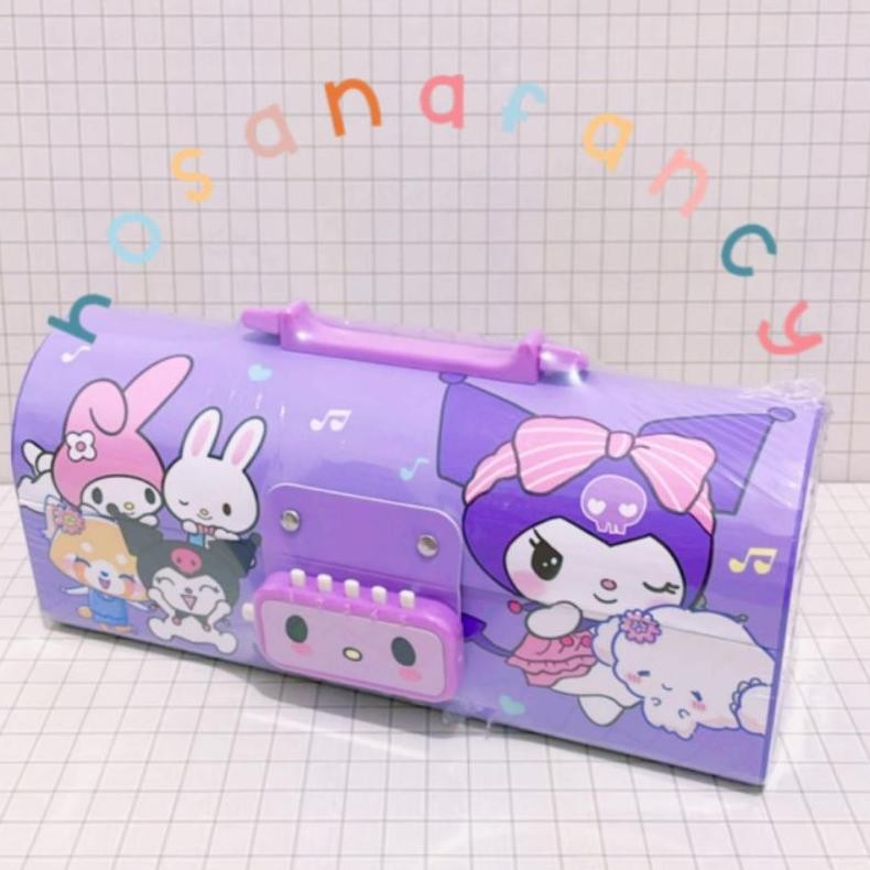 

CXV-38 Kotak Pensil Karton Lengkung Pakai Kode Kunci/ Tempat Pensil/ Pencil Case - - AY12 Terlaris