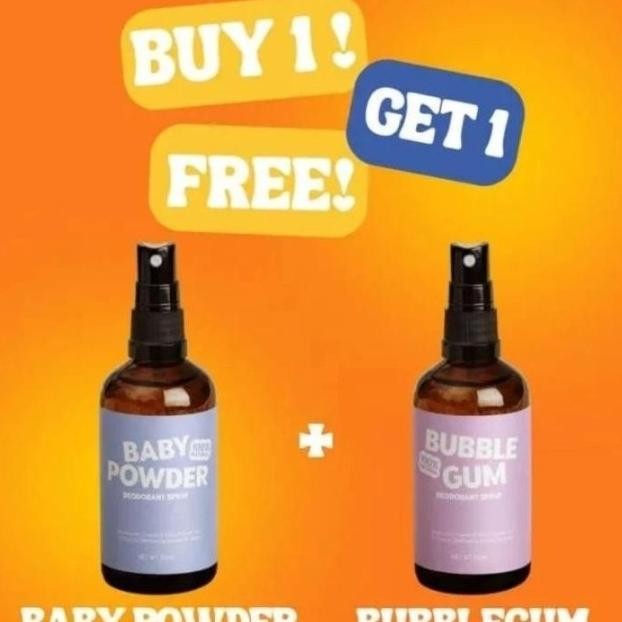 Buy 1 Get 1 - Jenskin Deodoran Natural Spray Ghilang Burket