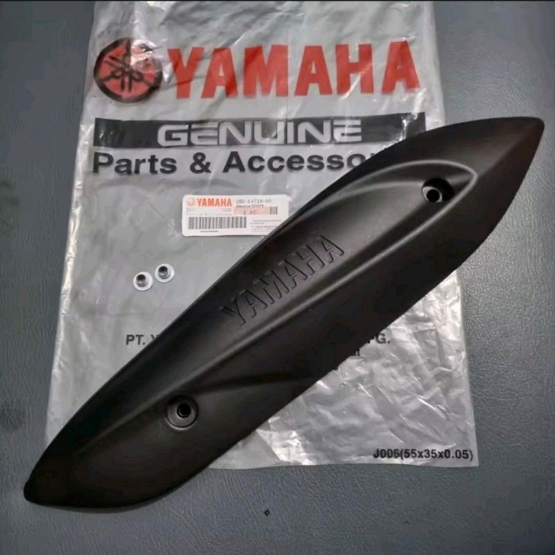 tameng knalpot mio sporty Cover Tutup Knalpot Mio karbuTameng Pelindung knalpot Yamaha Mio Sporty mi