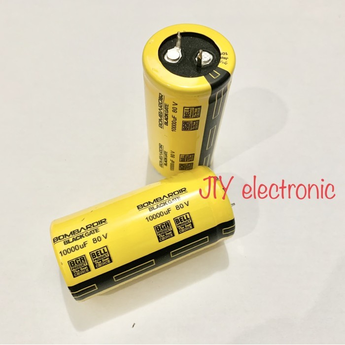 Elco 10000uf 80v Bombardir Original / Kapasitor 10000uf 80v (2 pcs)