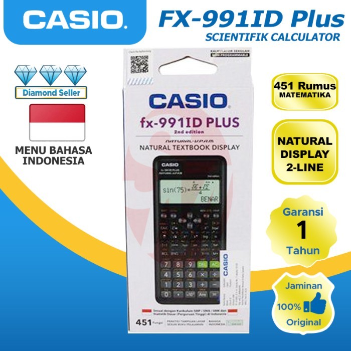 

Kalkulator Casio FX 991 iD Plus