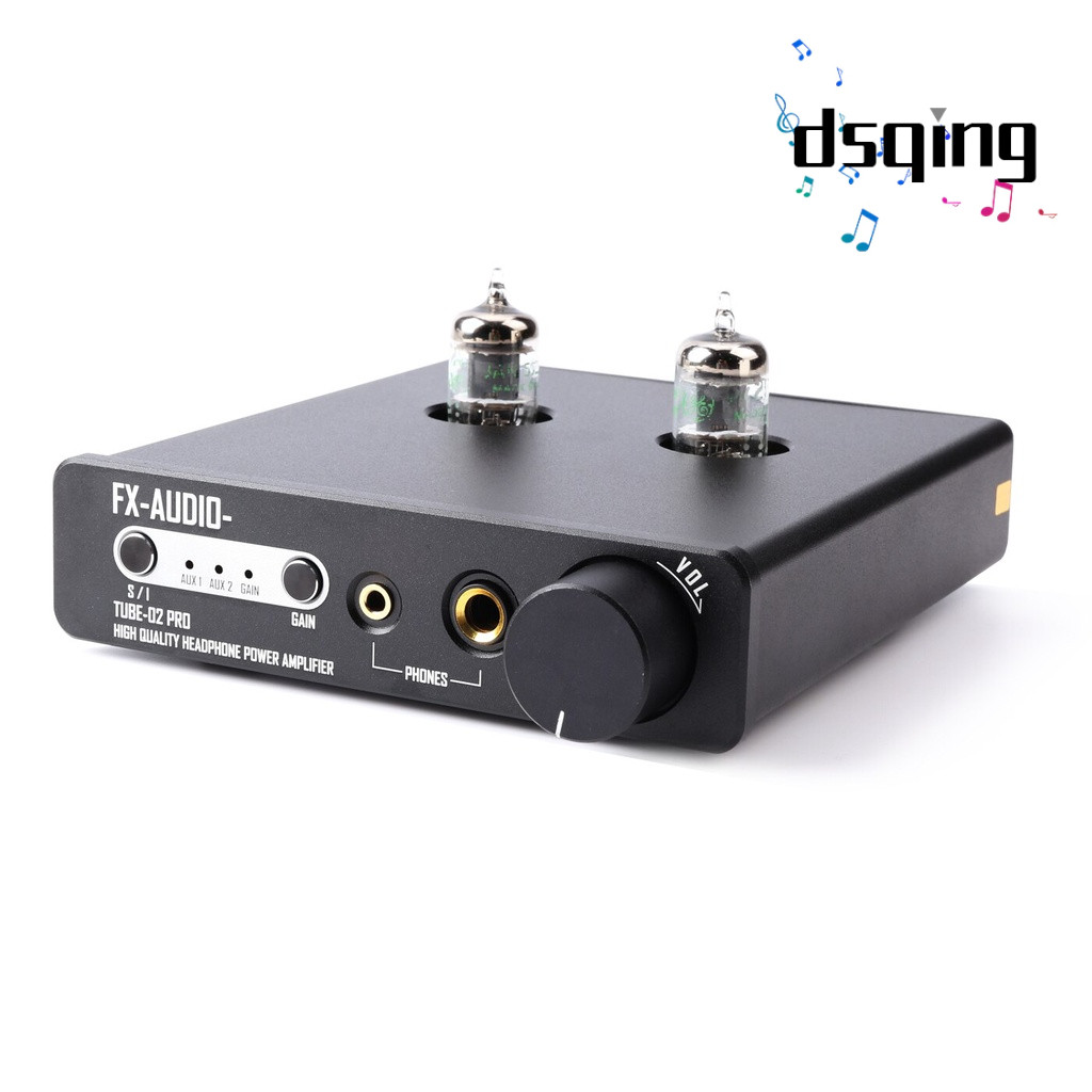 FX-AUDIO TUBE-02 PRO Tube Amplifier Double JAN5725W High Performance Tube Class A Headphone Amplifie