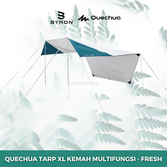 SALE QUECHUA Tenda Terpal Kemah Camping Multifungsi SPF 50+ Tahan Air - XL