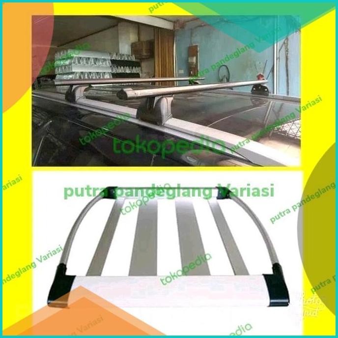 Roof rack atas mobil + cross bar all new rush/ terios merek platinum